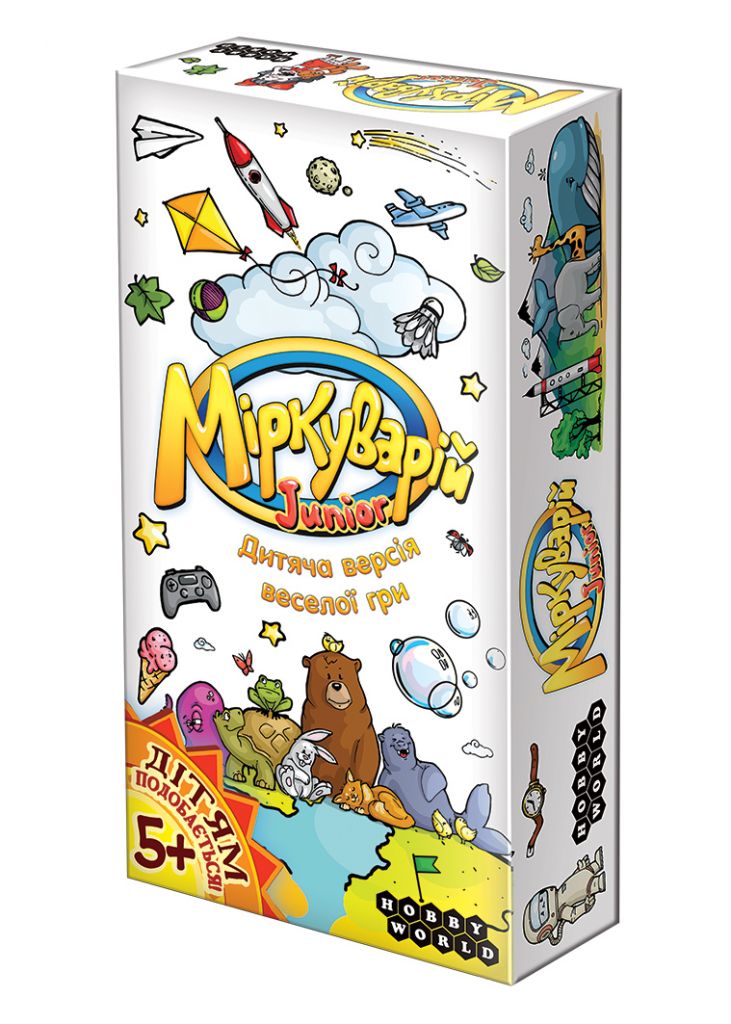 

Настольная игра HOBBY WORLD Соображарий Junior / Міркуварій Junior, украинская версия (915368) (4630039153680)