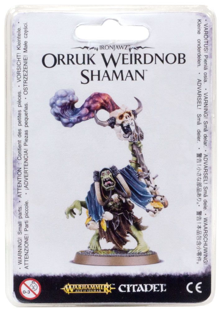 

Настольная игра Games Workshop Warhammer Age Of Sigmar IRONJAWZ ORRUK WEIRDNOB SHAMAN (99070209005) (5011921070244)