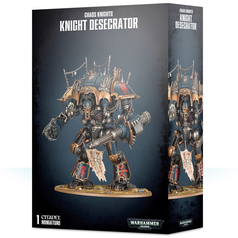 

Настольная игра Games Workshop Warhammer 40000 CHAOS KNIGHTS: KNIGHT DESECRATOR (99120102105) (5011921117888)