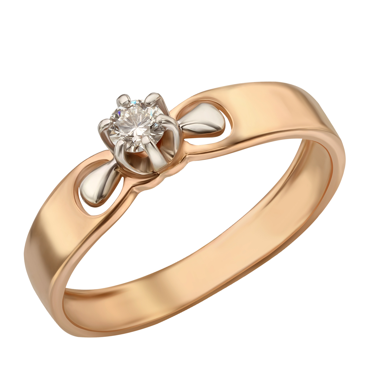 

Золотое кольцо с бриллиантом Tango Jewellery Company 750671 размер 17.5