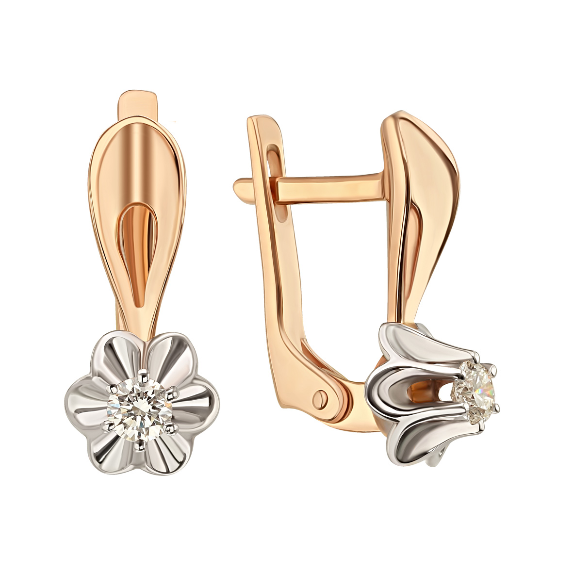 

Золотые серьги с бриллиантом Tango Jewellery Company 770336