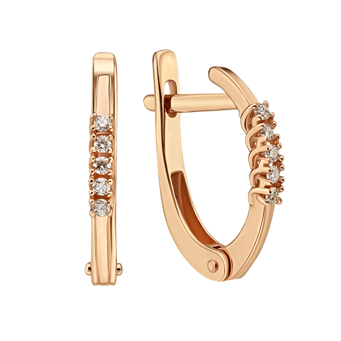 

Золотые серьги с бриллиантами Tango Jewellery Company 760300