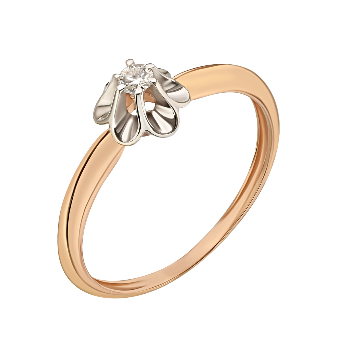

Золотое кольцо с бриллиантом Tango Jewellery Company 750627 размер 17.5