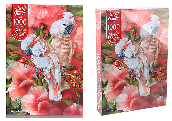 

Пазлы 1000 элементов "Тропические какаду" Cherry pazzi (30462)