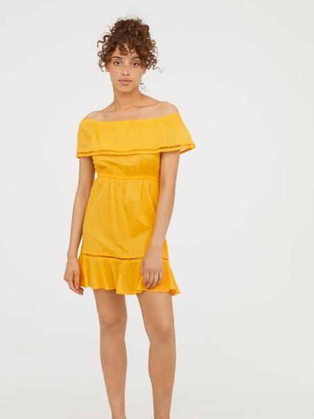 

Сарафан H&M 11-0641226-001  Желтый (СА2000001887912, Сарафан H&M 11-0641226-001 36 Желтый (СА2000001887912)