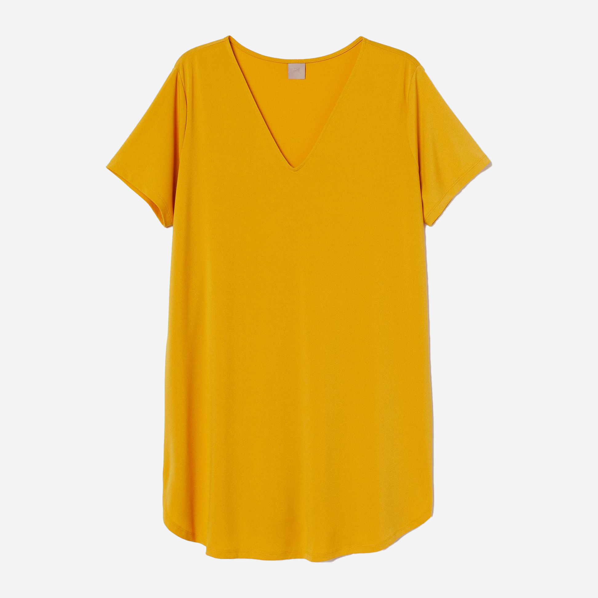 

Туника H&M 11-0757395-009  Горчичная (СА2000001884454, Туника H&M 11-0757395-009 L Горчичная (СА2000001884454)