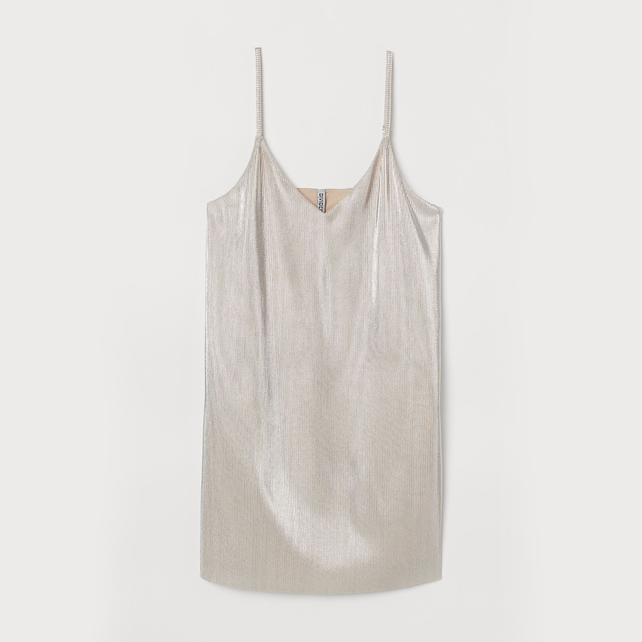 

Платье H&M 7346230log M Серебристое