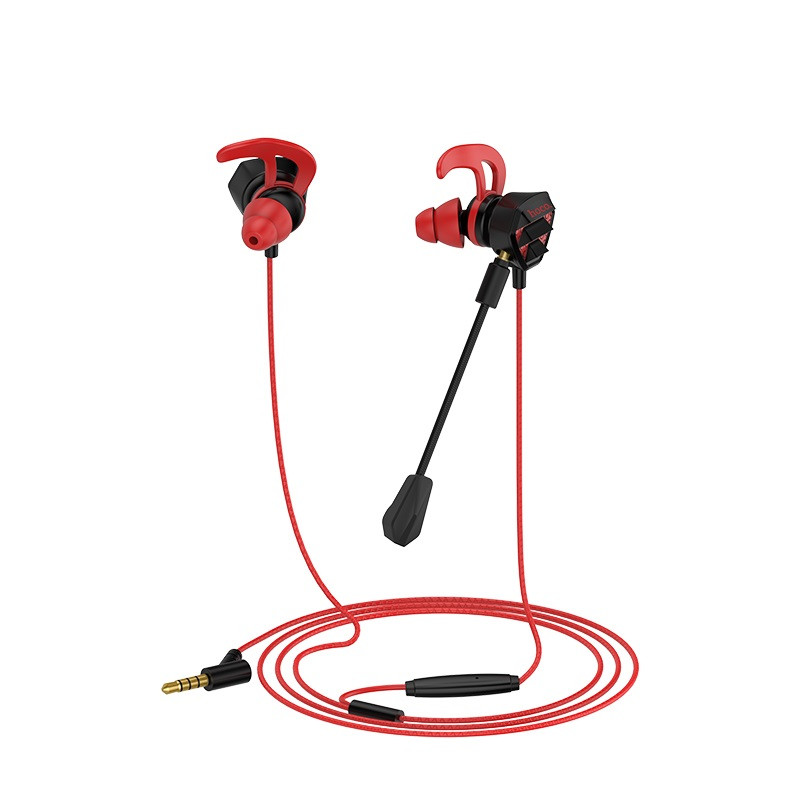 

Игровые наушники для телефона с микрофоном Hoco M45 Promenade Red