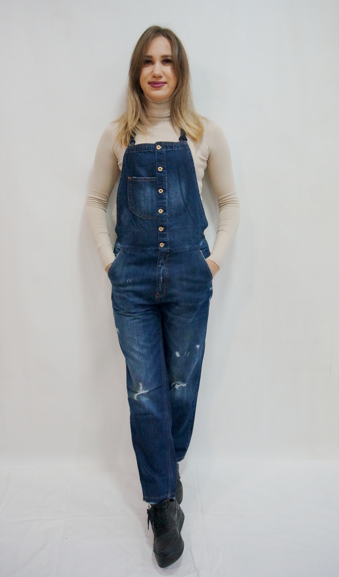 

Полукомбинезон UTICA denim wear jeans UT561922147R  темно-синий 854, Полукомбинезон UTICA denim wear jeans UT561922147R L темно-синий 854