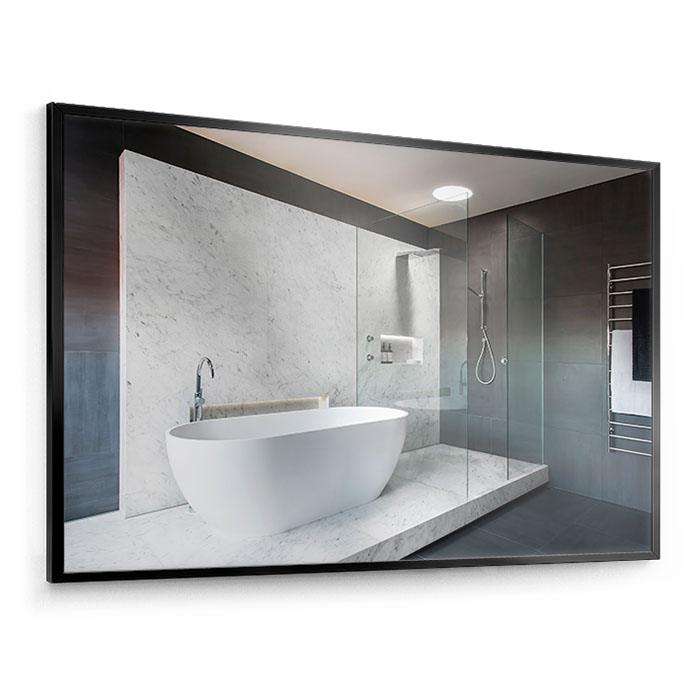 

Зеркало Devit Art 80 х 60 см, чёрный матовый (6032140B)