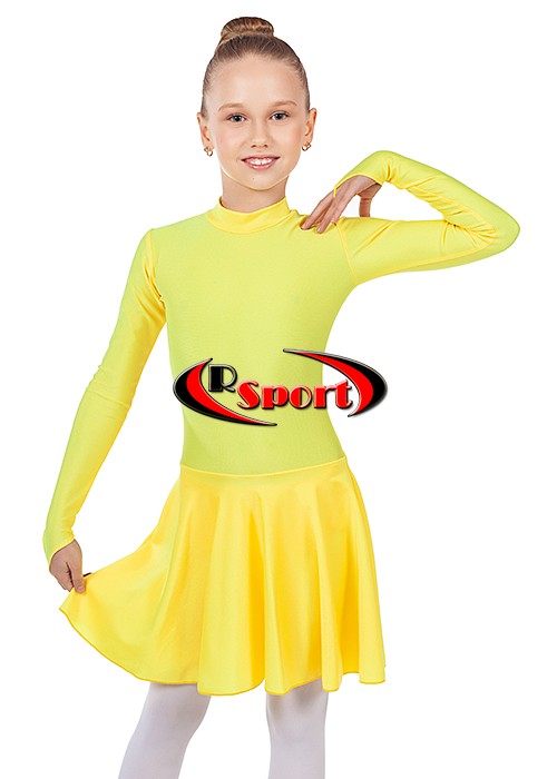 

Платье для танцев бейсик RSport GM070033 76 (146-152см) Желтый