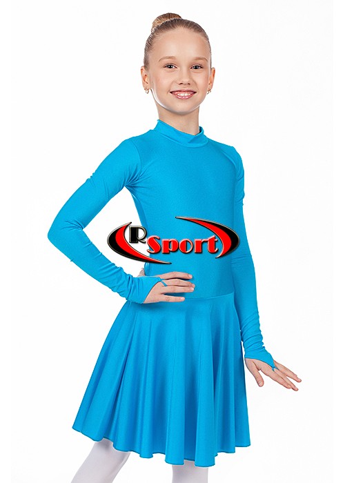 

Платье для танцев бейсик RSport GM070031 76 (146-152см) Бирюзовый