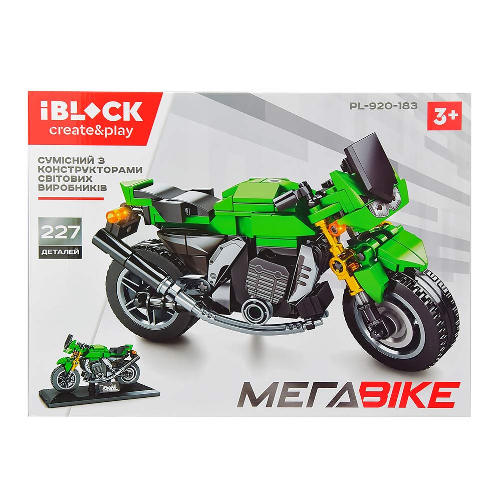 

Конструктор МЕГАBIKE 227 деталей (2020080000101)