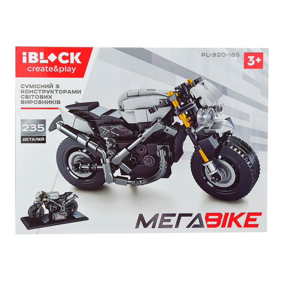 

Конструктор МЕГАBIKE 235 деталей (2020080000125)