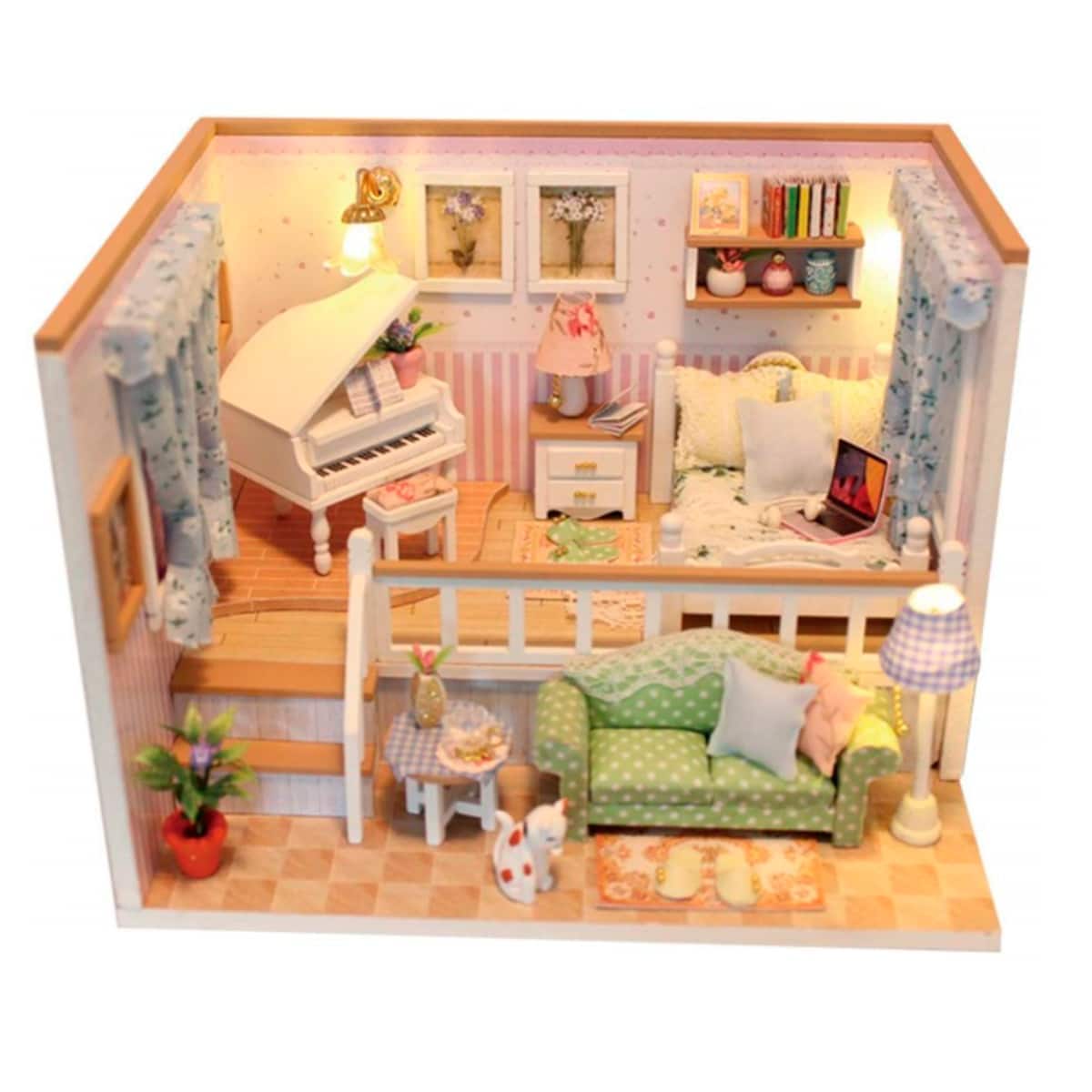 

3D Интерьерный констуктор DIY House Румбокс Hongda craft Because of you (M026)