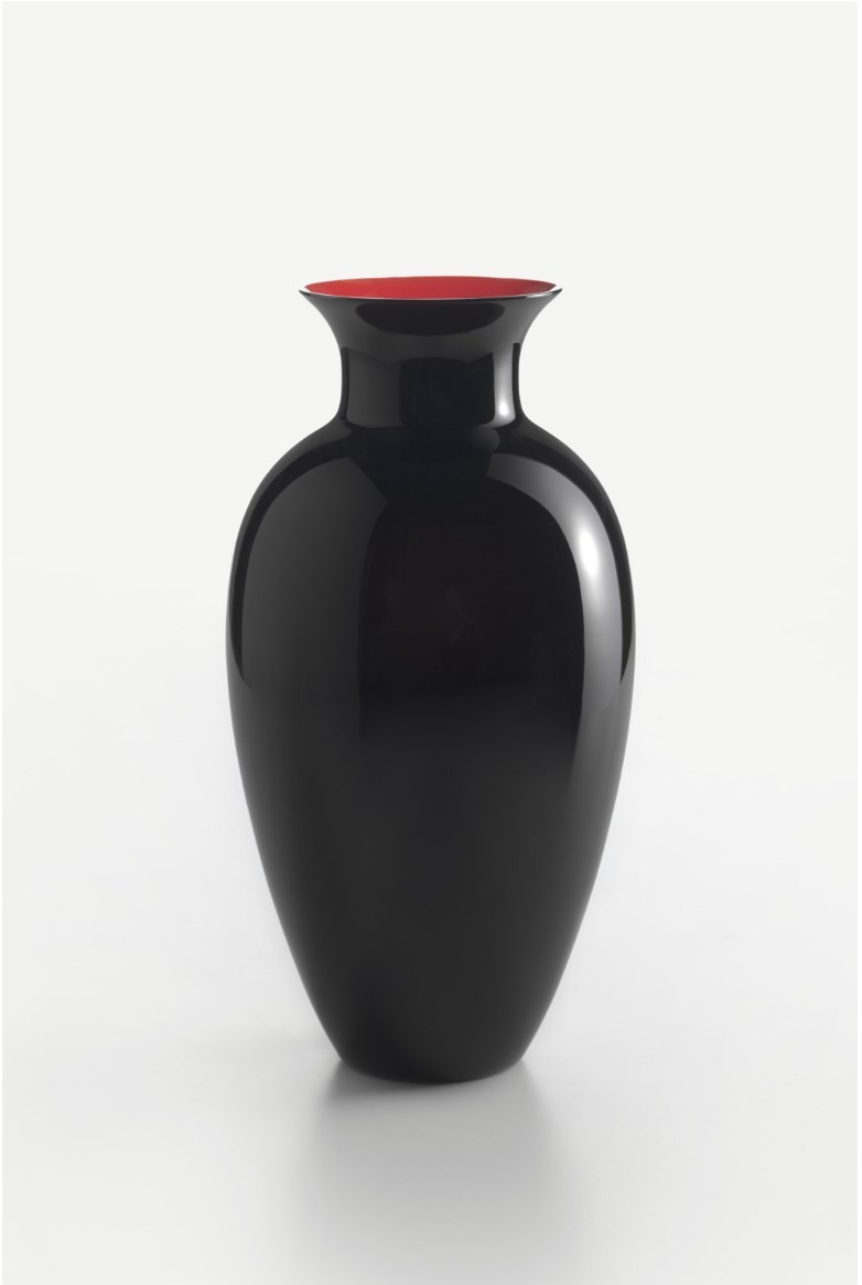 

Ваза Nason Moretti Antares стекло Мурано Black 18x33 см