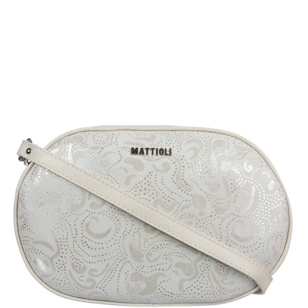 

Сумка женская Mattioli 061-18C кремовая с узором