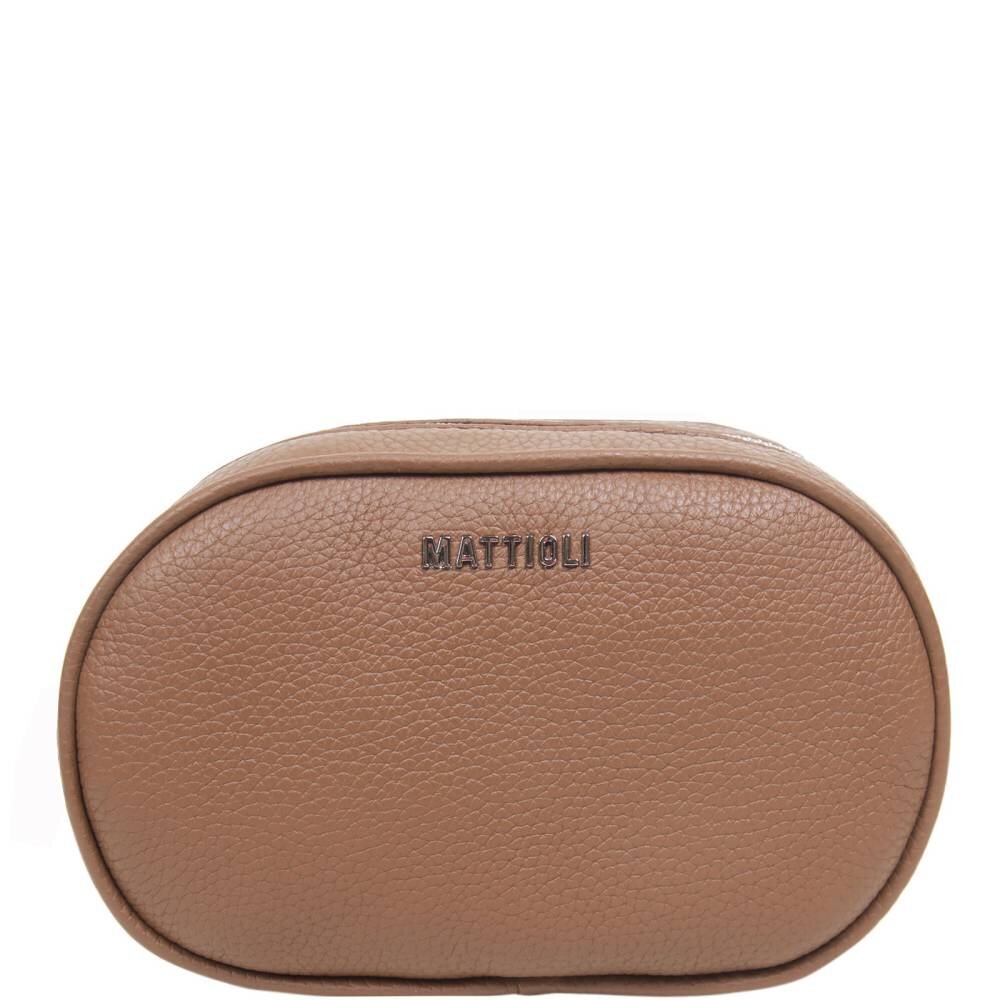 

Поясная сумка из натуральной кожи Mattioli 044-18C рыжий монако