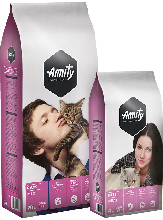 

Корм для кошек Amity ECO Cat MIX для всех пород (микс мяса) 20 кг + 4 кг ECO Cat Meat