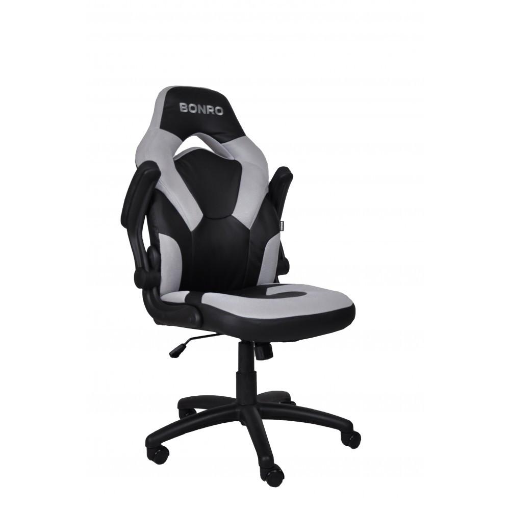 

Кресло геймерское Bonro B-office 2 серое (bo-40800028)