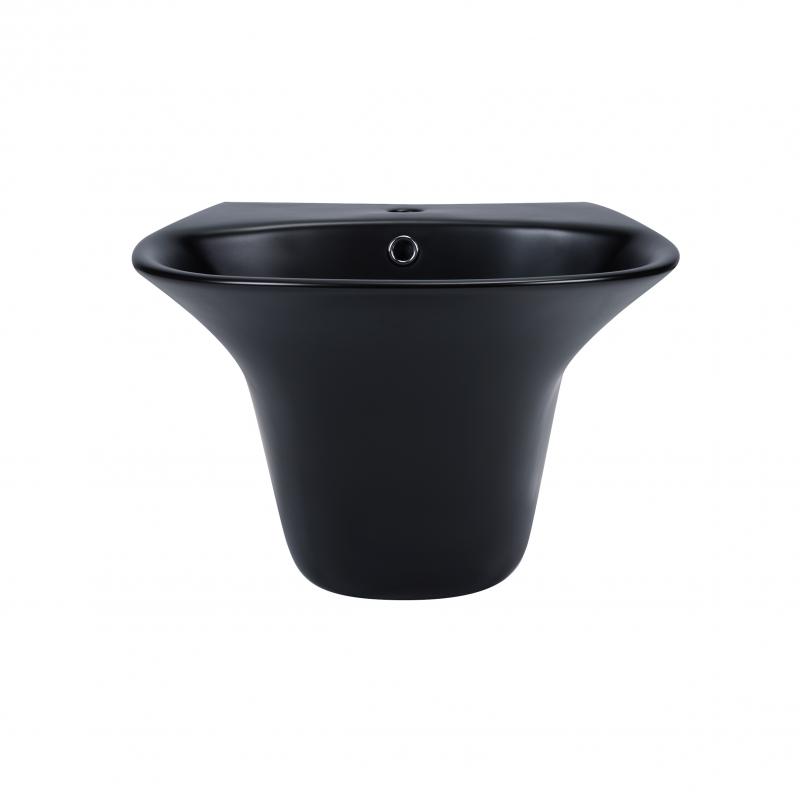 

Раковина подвесная моноблок Qtap Virgo с донным клапаном QT1811037GMB SD00046280