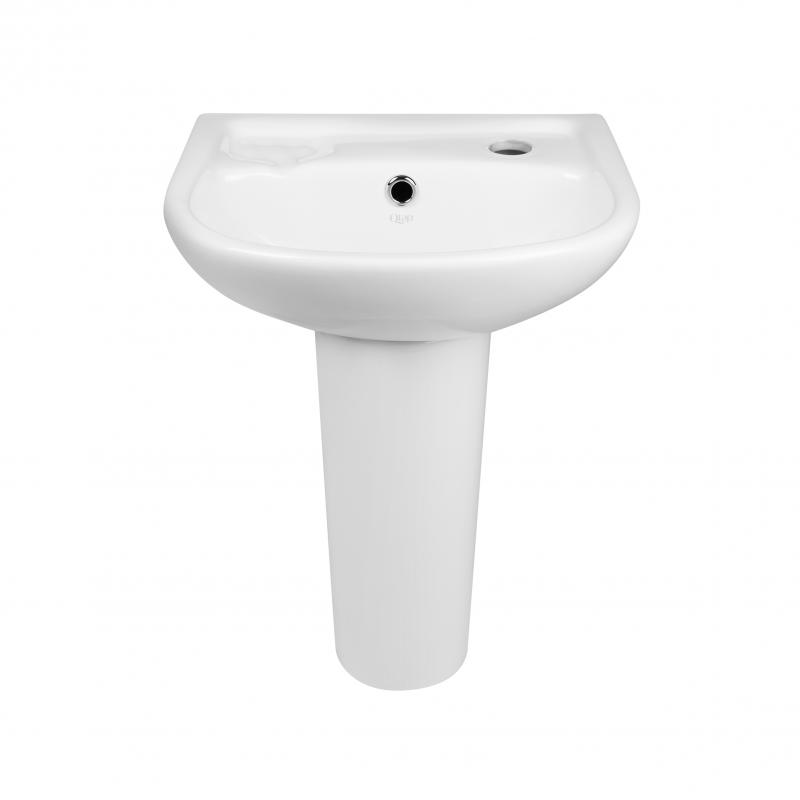 

Раковина с пьедесталом Qtap Baby QT2311LP304BW с донным клапаном SD00045957