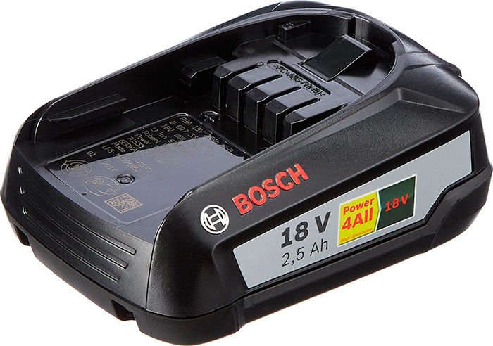 Аккумулятор Bosch Li-Ion PBA 18V 2,5 Ah W-B (2607337199) – фото, отзывы ...