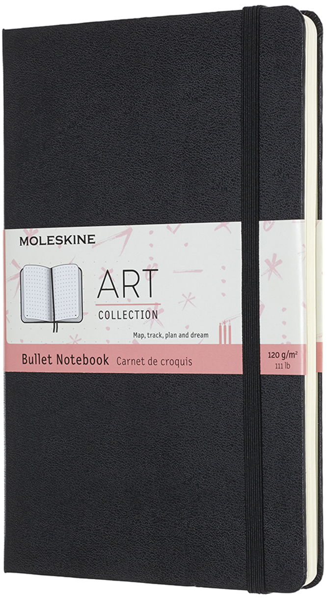 

Записная книга Moleskine Art Bullet 13 х 21 см 160 страниц в точку Черная (8053853603357)
