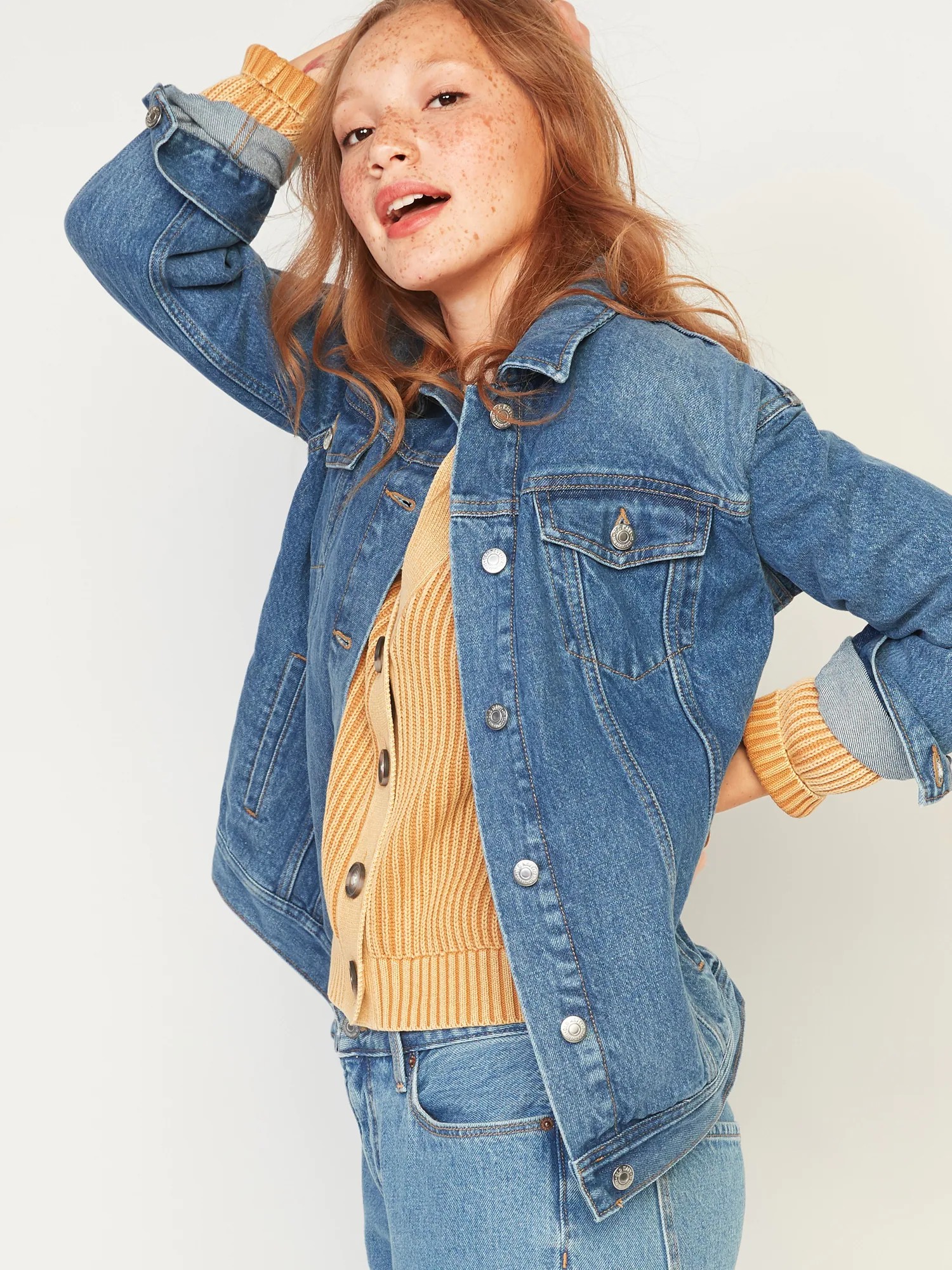 

Джинсовая куртка Old Navy 861791731 S Синяя