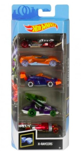 

Набор 5 машинок Hot Wheels HW X-Raycers, 1:64 (GHP59) (1806)