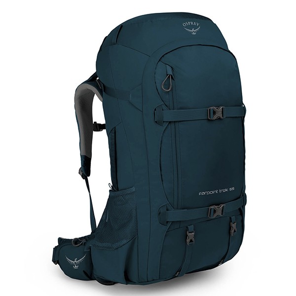 

Рюкзак Osprey Farpoint Trek 55 (F19) Petrol Blue 55 л 009.2053