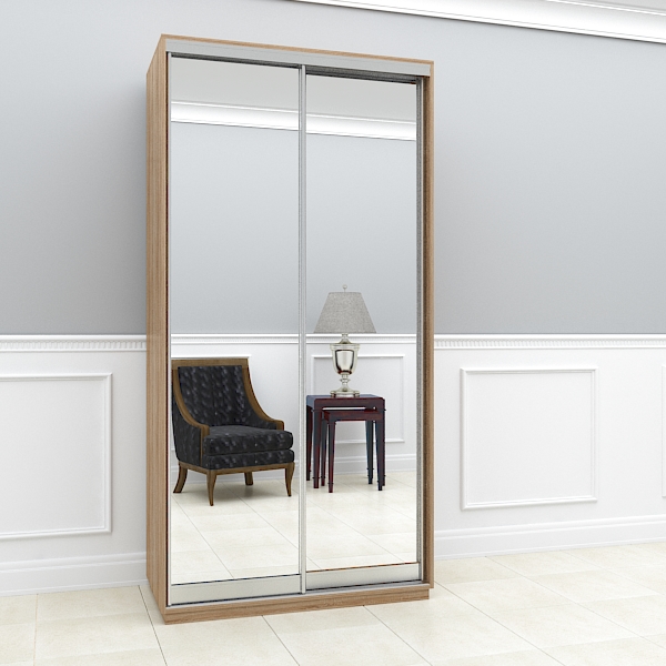 

Двухдверный шкаф купе Viant 2-7 120x60x220 Дуб сонома Зер + Зер