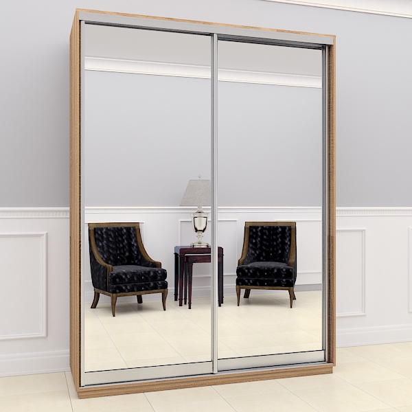 

Двухдверный шкаф купе Viant 3-7 180x60x240 Дуб сонома Зер + Зер