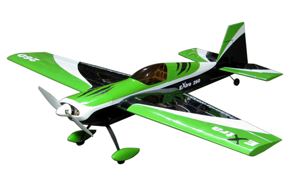 

Самолет Precision Aerobatics Extra 260 1219мм 3D KIT зеленый