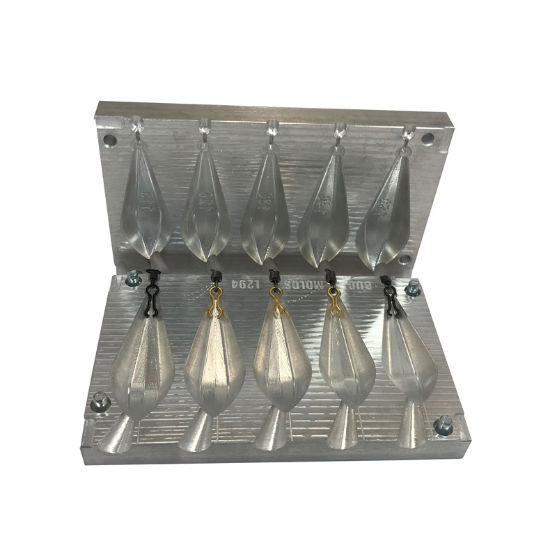 

ЧПУ алюминиевая форма Bugmolds Карповое грузило Fox Horizon 110-150 г (L294)