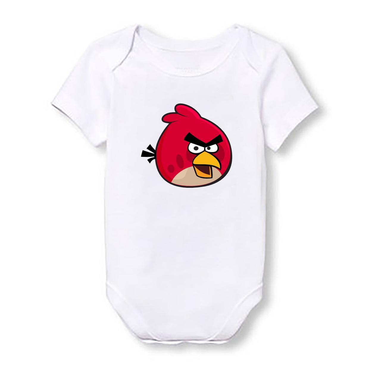 

Детское боди Push IT с принтом из мультфильма "Angry Birds" Ред 80, Белый