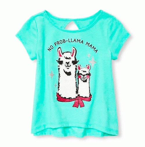 

Футболка The Childrens Place для девочки No Prob 107 см
