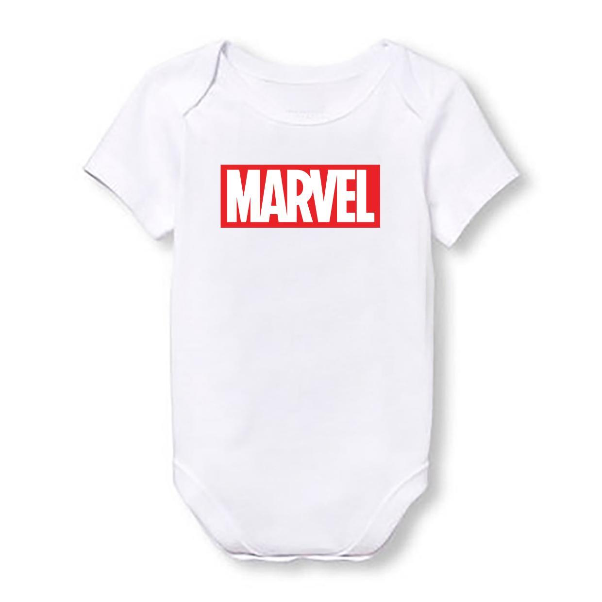 

Детское боди Push IT с принтом Marvel 74, Белый