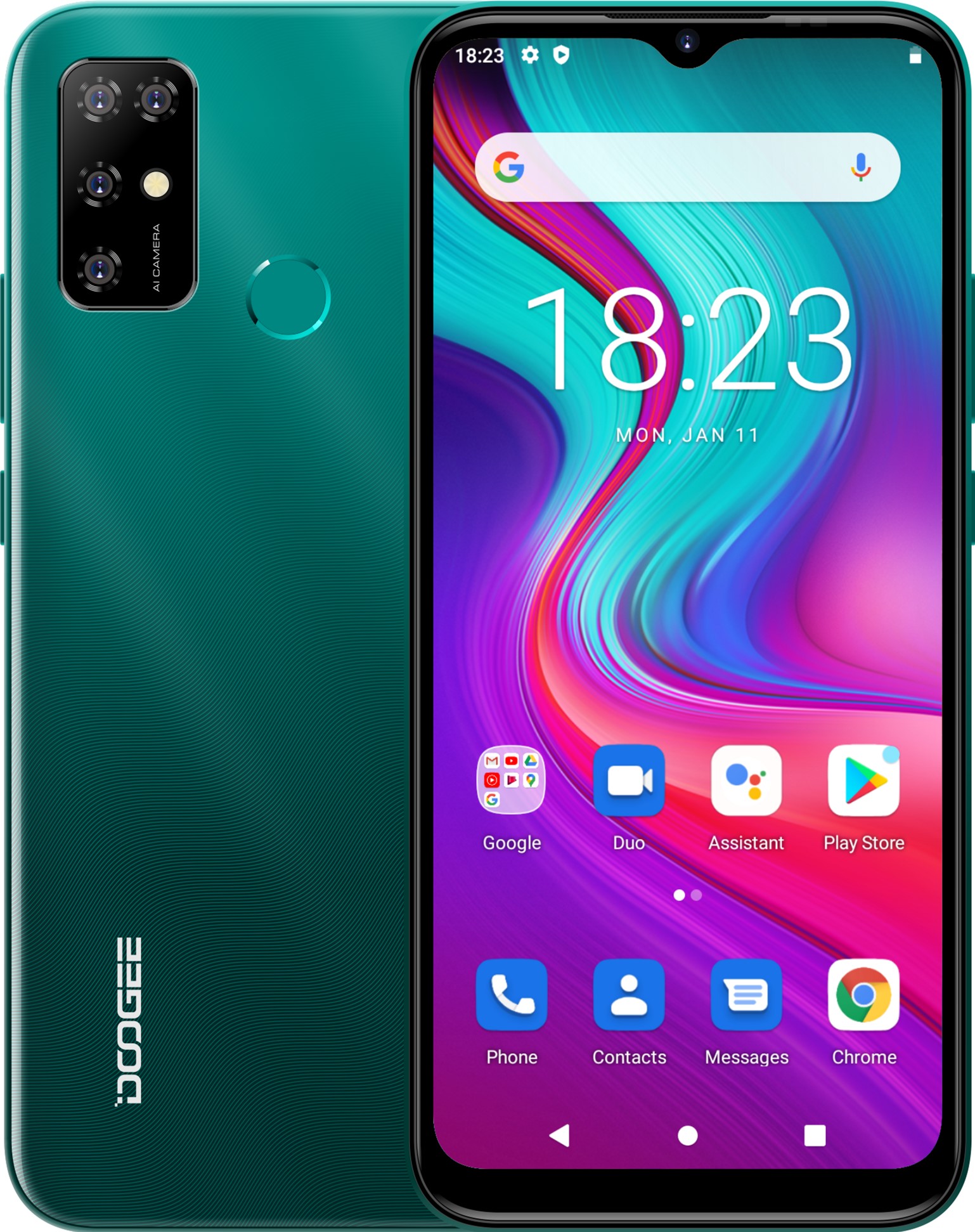 

Мобильный телефон Doogee X96 Pro 4/64GB Green