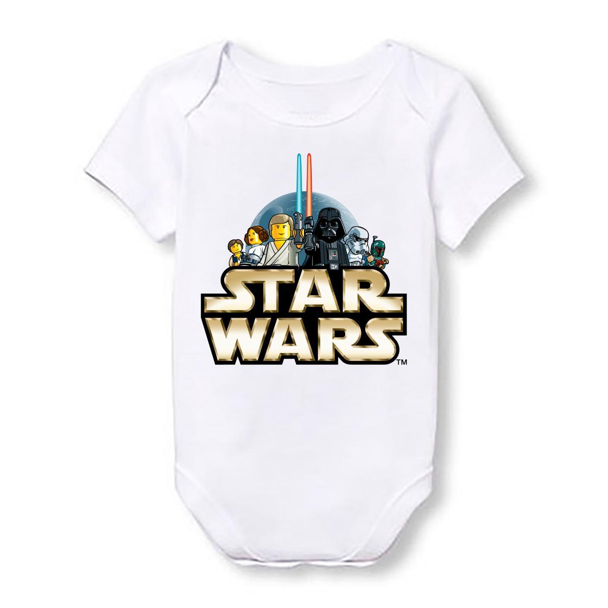 

Детское боди Push IT с принтом Star Wars 74, Белый