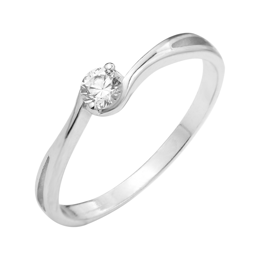 

Серебряное кольцо с фианитом S Zirconia 000129727 16 размера