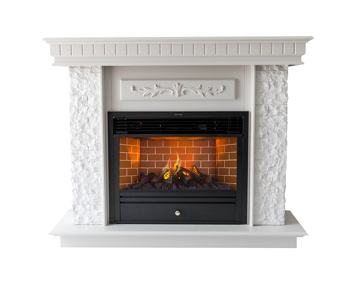 

Каминокомплект AstraFlame Нук White + Гефест