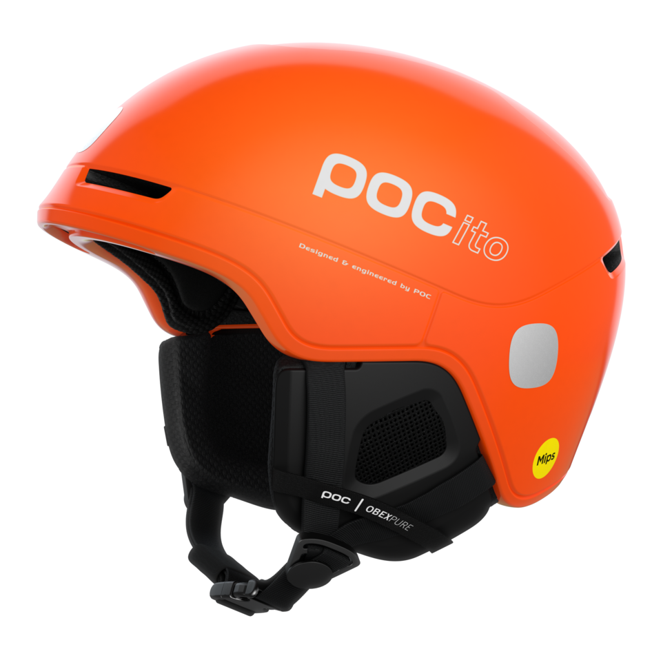 

Шлем горнолыжный детский POCito Obex MIPS Fluorescent Orange, M/L (PC 104749050MLG1)