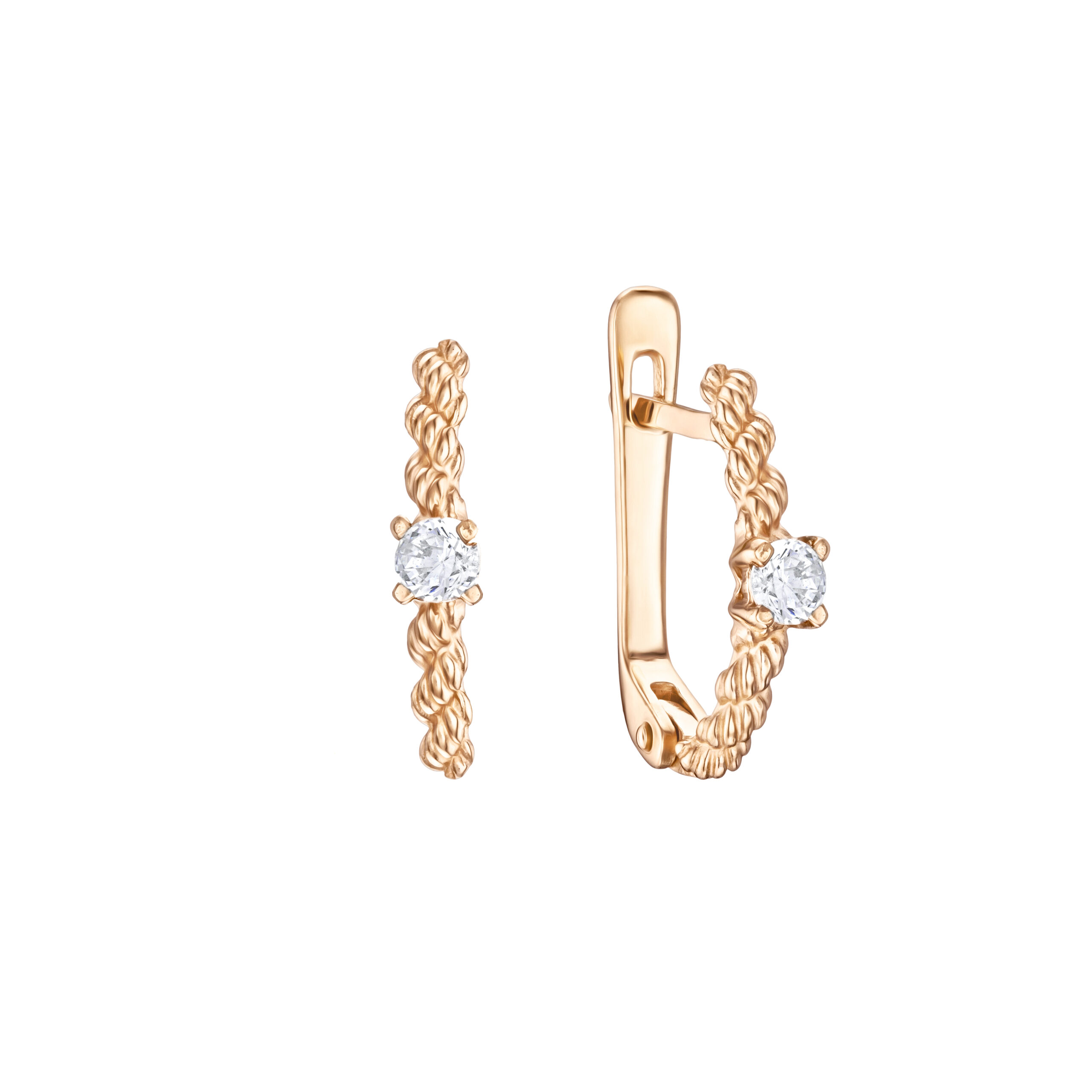 

Серьги с аметистом и фианитами КАМЕЯ 28200811.78.s224400001