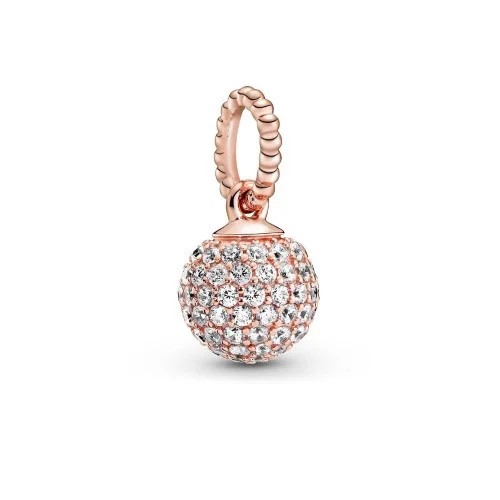 

Серебряный Шарм-подвеска Пандора Rose ШАР ПАВЕ #388686C01