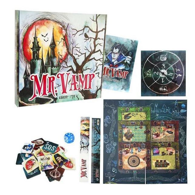 

Настольная игра-квест "Mr. Vamp" 32060 укр