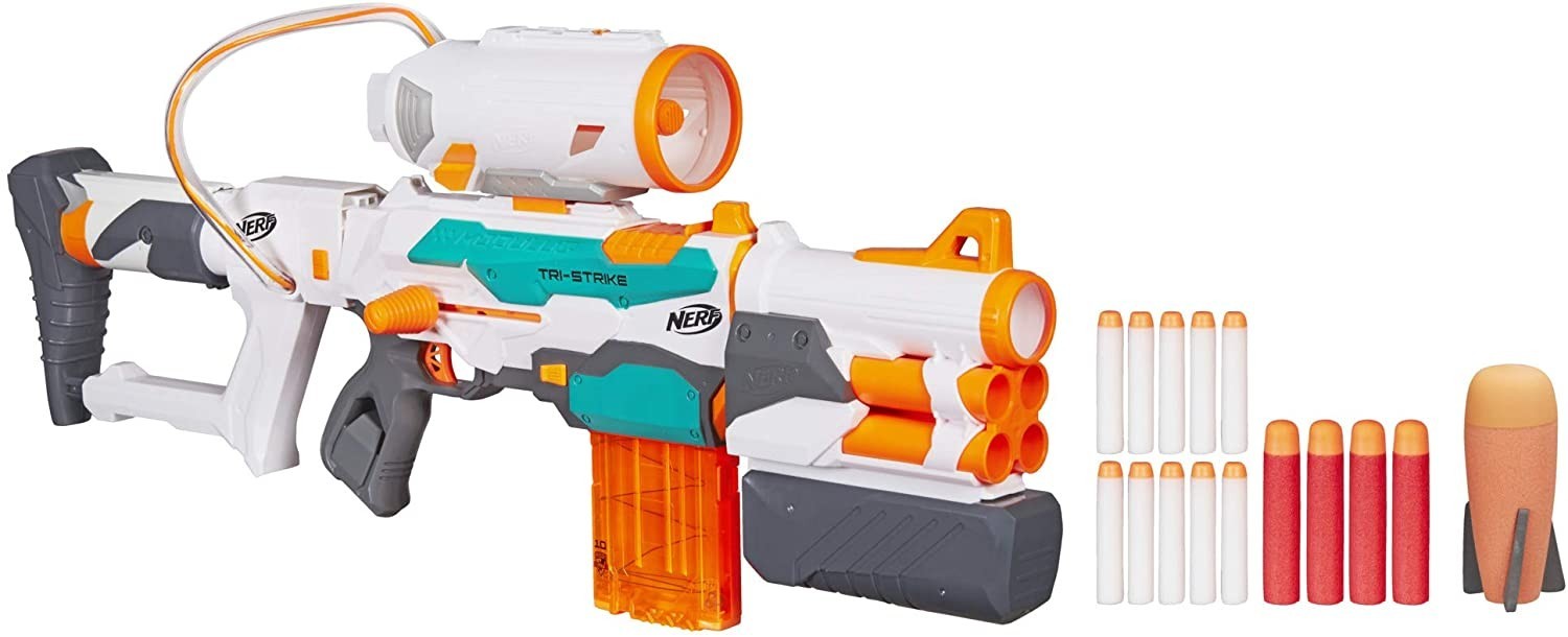 

Бластер NERF Modulus Tri-Strike (B5577)