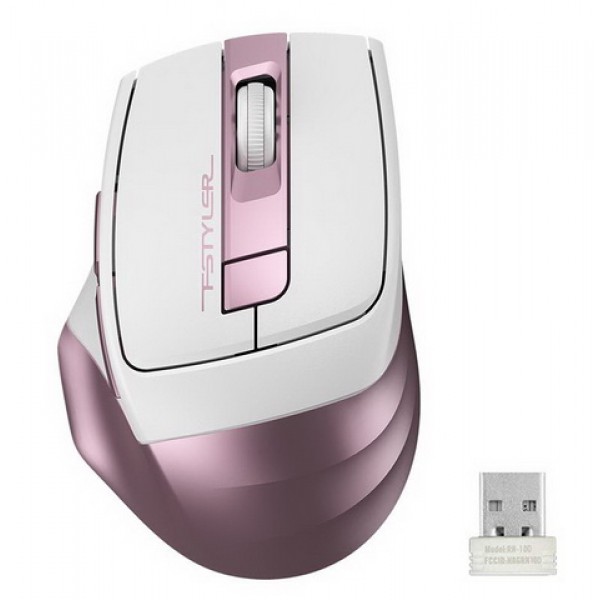 

Мышь беспроводная A4Tech FG35 Pink USB