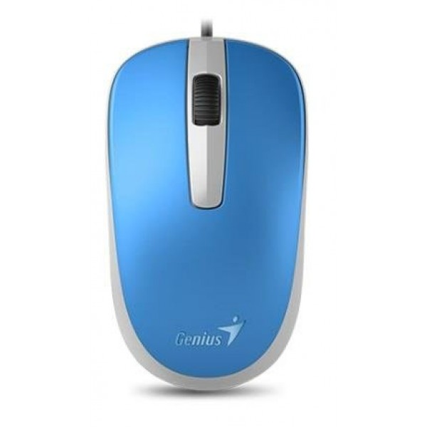 

Мышь Genius DX-120 (31010105103) голубая USB