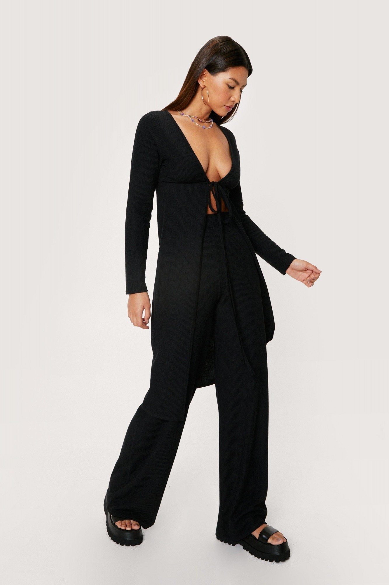 

Кардиган Nasty gal  Черный 8520123002119, Кардиган Nasty gal 38 Черный 8520123002119